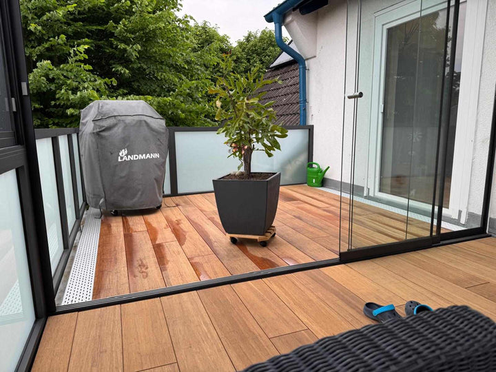 Closed-Deck XL Bambus Terrassendielen Cristobal